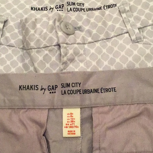 Lot of 3 Gap Slim City cropped pants- not for sale - Picture 3 of 5